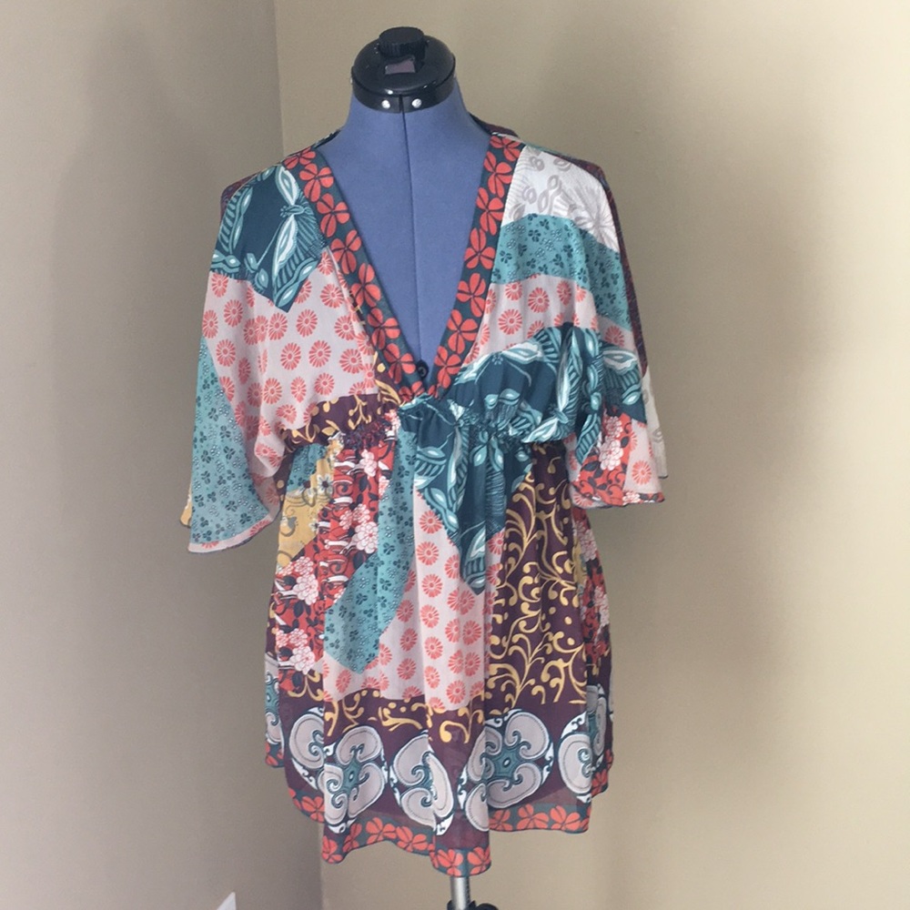 Sheer Kimono Promod Boho OS